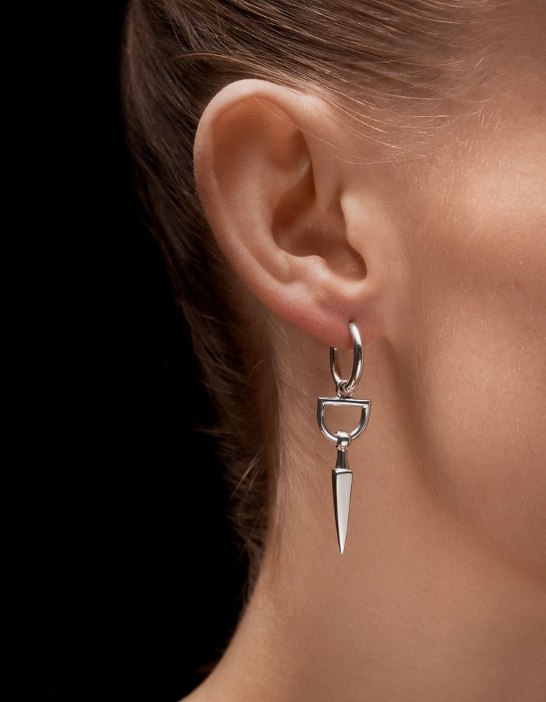 Bitten Earring - Silver Ørepynt