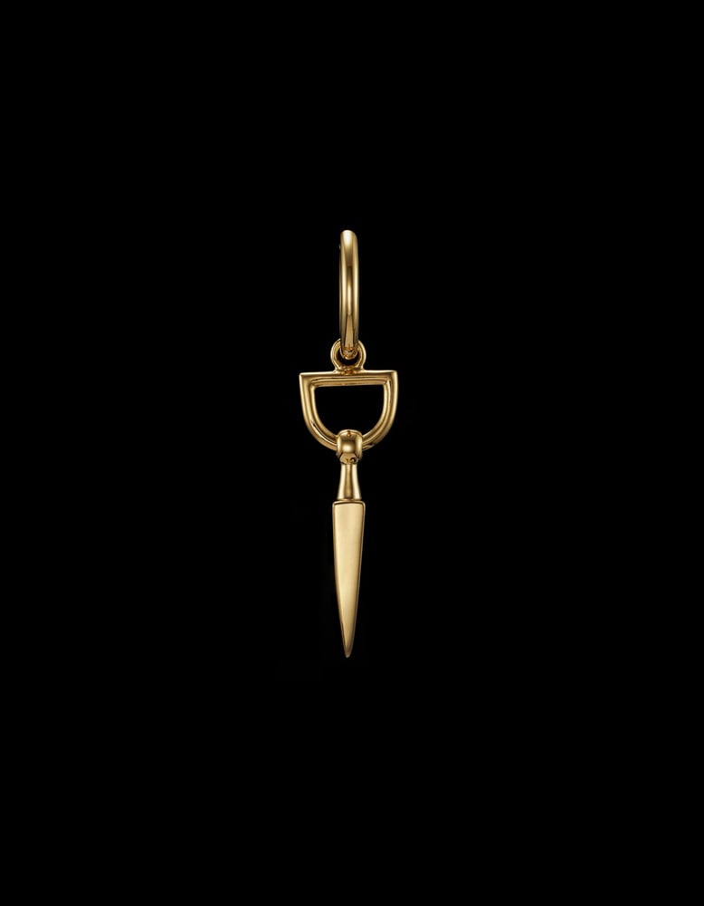 Bitten Earring - Gold-plated Silver Ørepynt