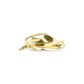 Leslie - Abstract Brooch Gold