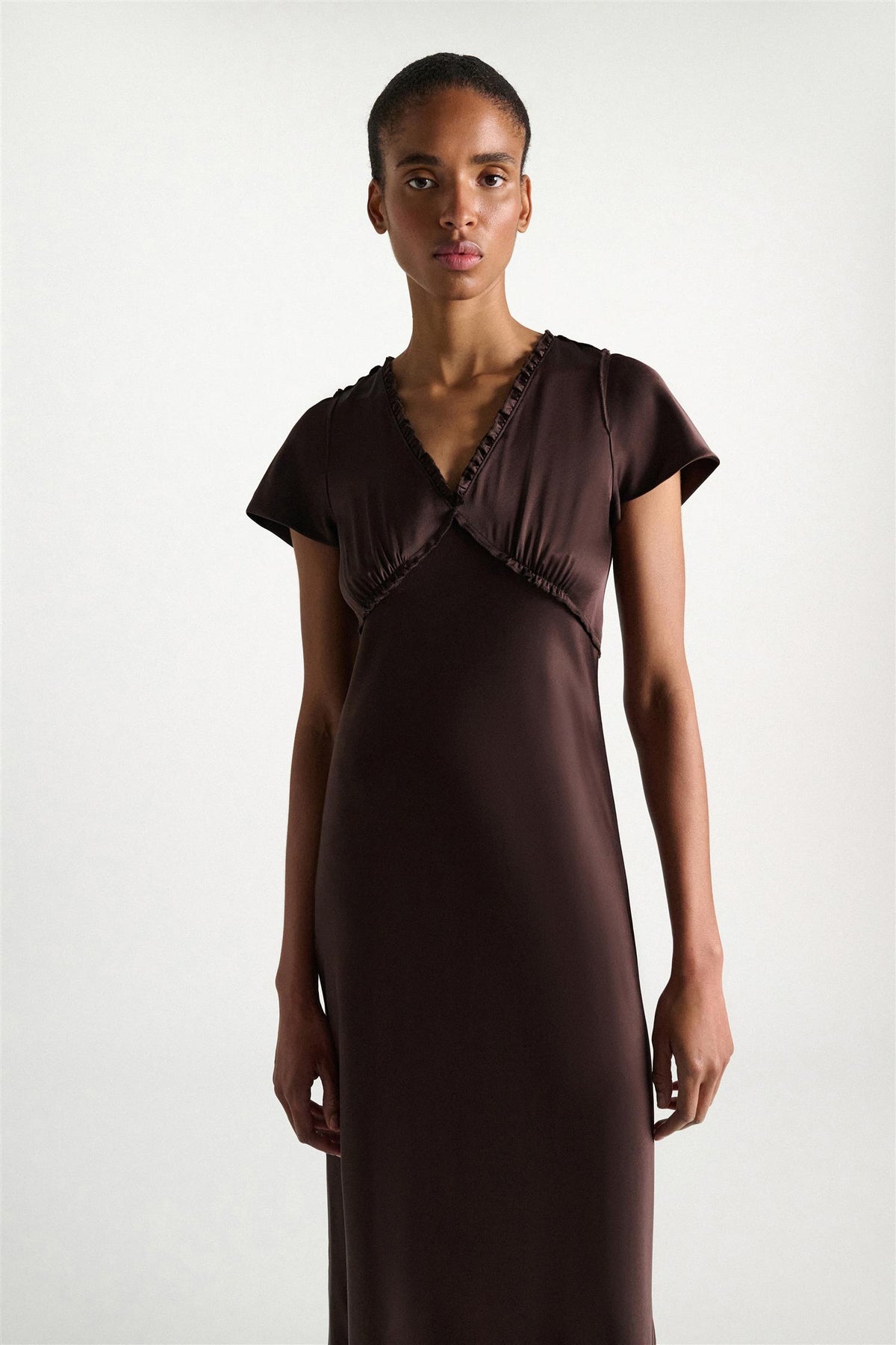 SHINY STATEMENT dress