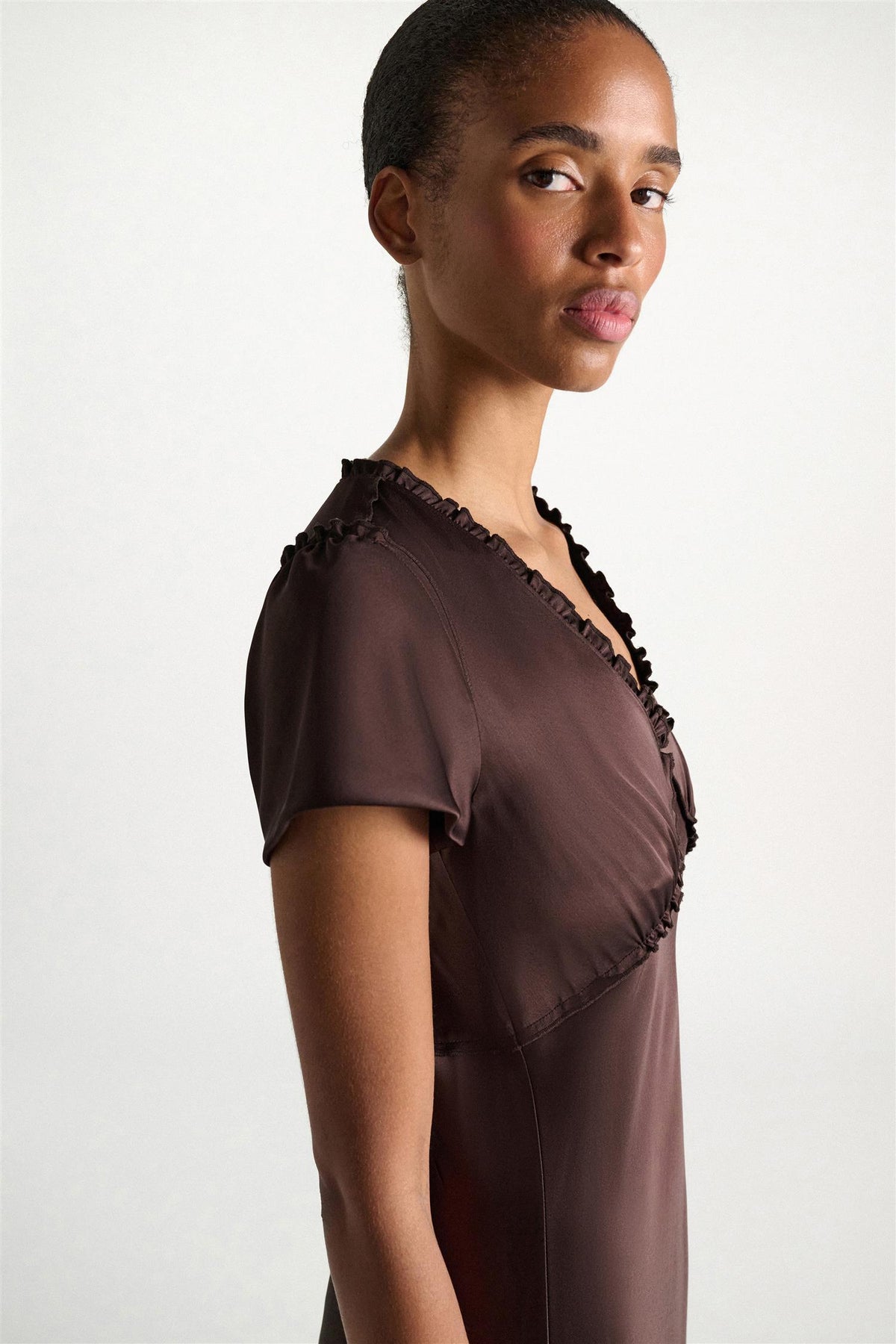 SHINY STATEMENT dress
