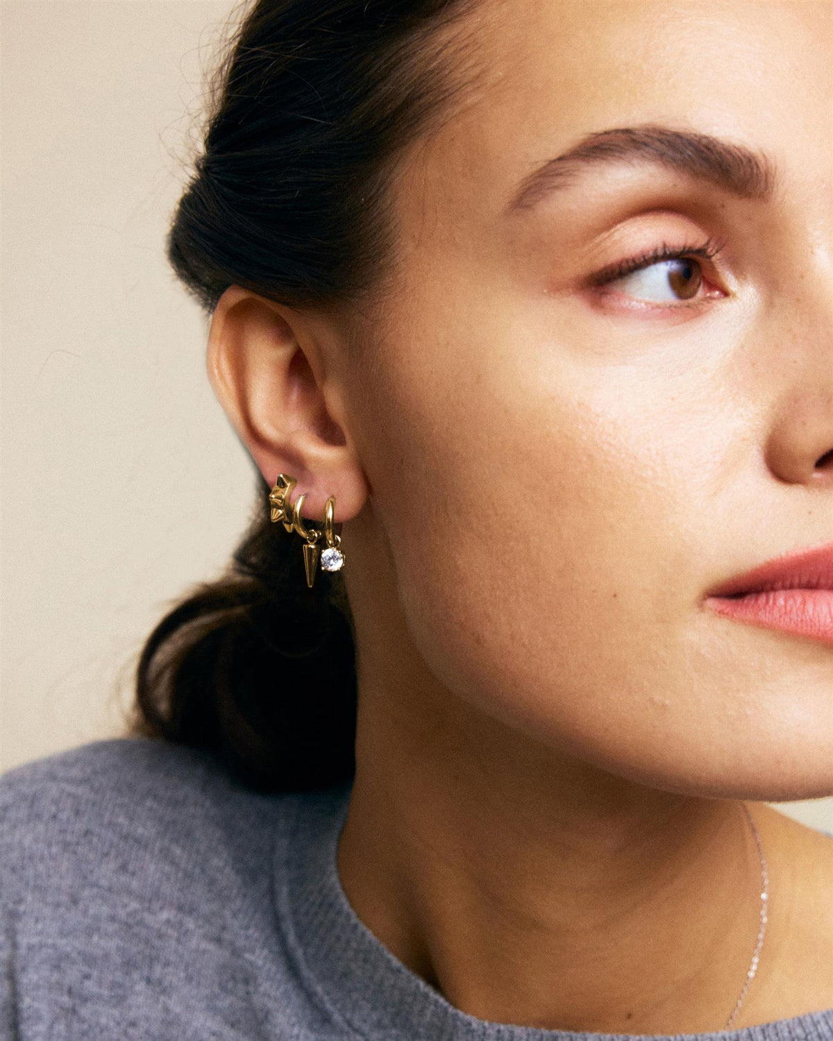 Peak Hoops One Heart Gold