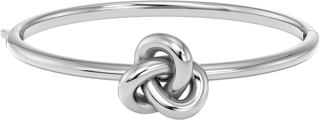 Infinity Knot Bangle Steel Armbånd