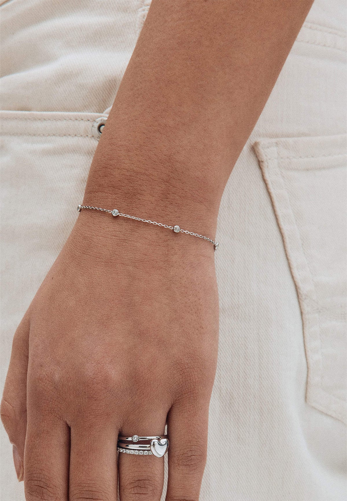 Petite Bracelet Steel Armbånd
