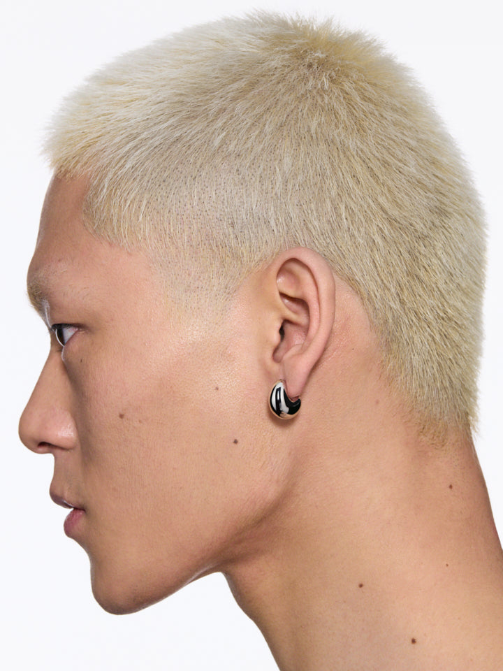 Tryvann Pillow Earring Silver Ørepynt