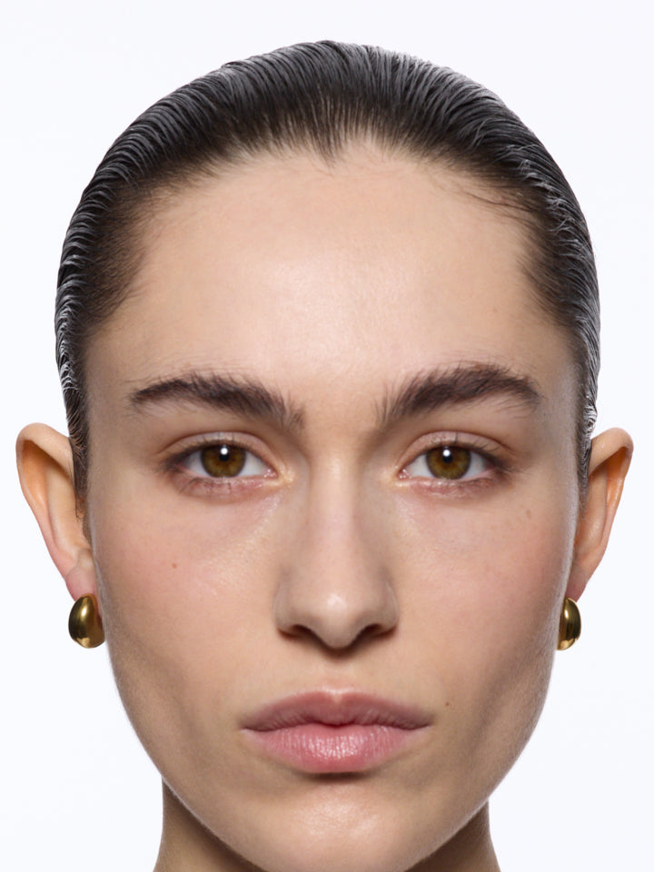 Tryvann Pillow Earring Gold Ørepynt
