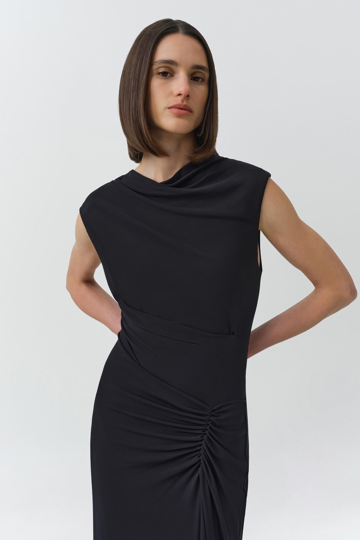 ACACIA S/L MIDI DRESS Kjoler