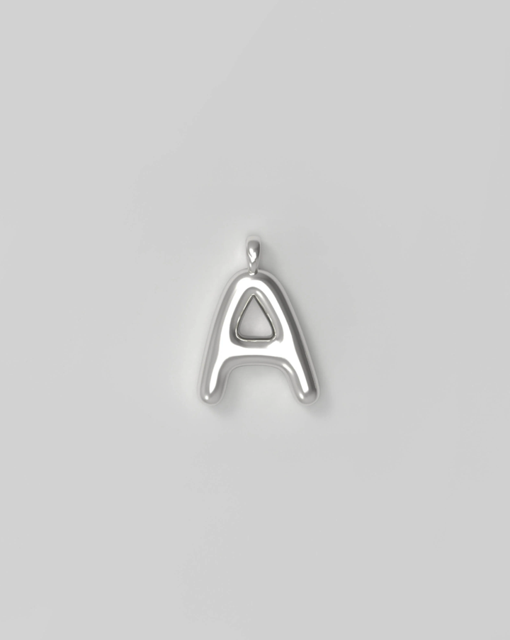 Letter Charm Small - A