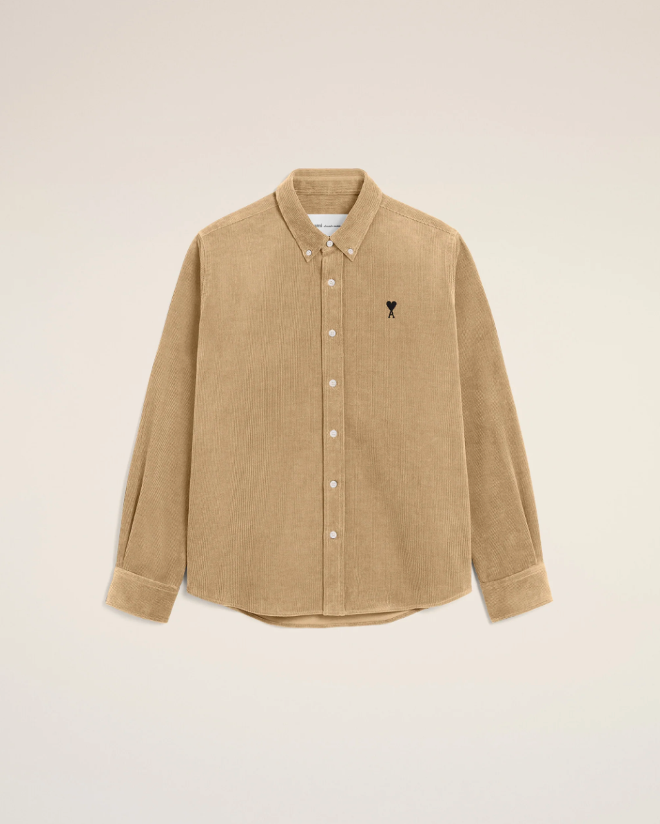 CONTRASTED ADC BUTTON DOWN COLLAR CLASSIC SHIRT
