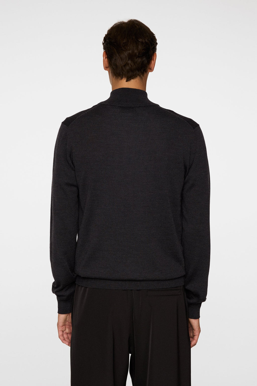 Kiyan Merino Quarter Zip Genser