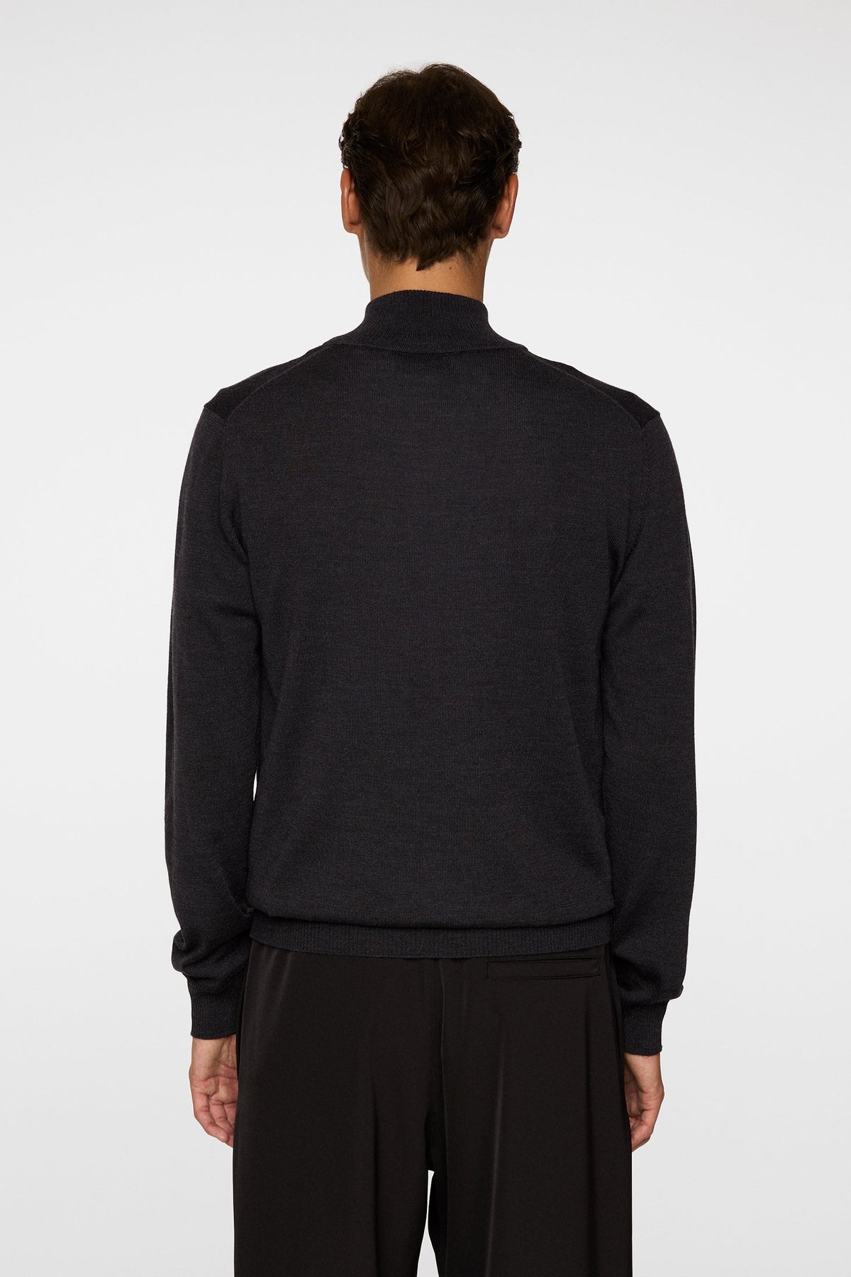 Kiyan Merino Quarter Zip Genser