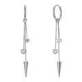 Peak Hoops Multi Heart Steel