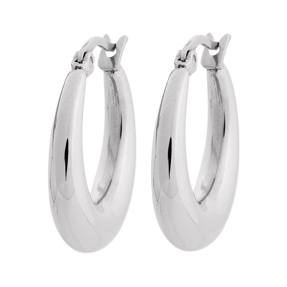 Flow Hoops S Steel Ørepynt