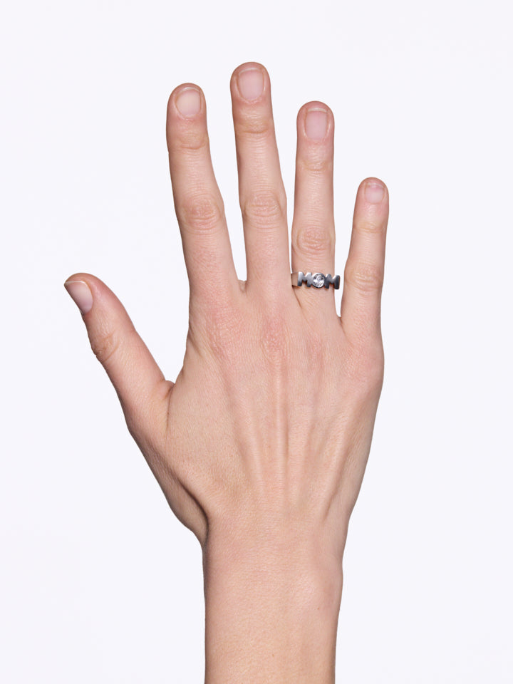 Mom Royal Ring Silver Ring