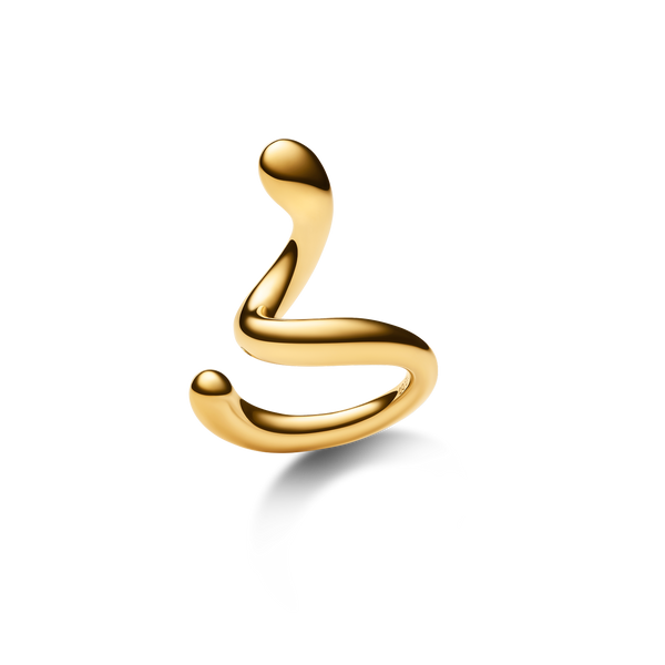 Coil Whirl Ear Cuff