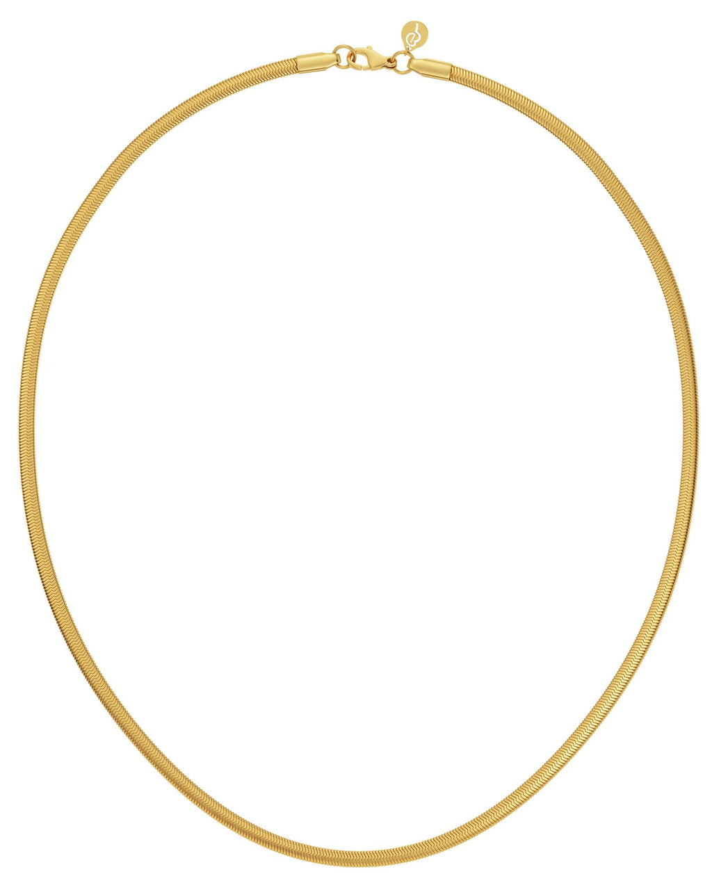 Chain Herringbone 45 Cm Gold