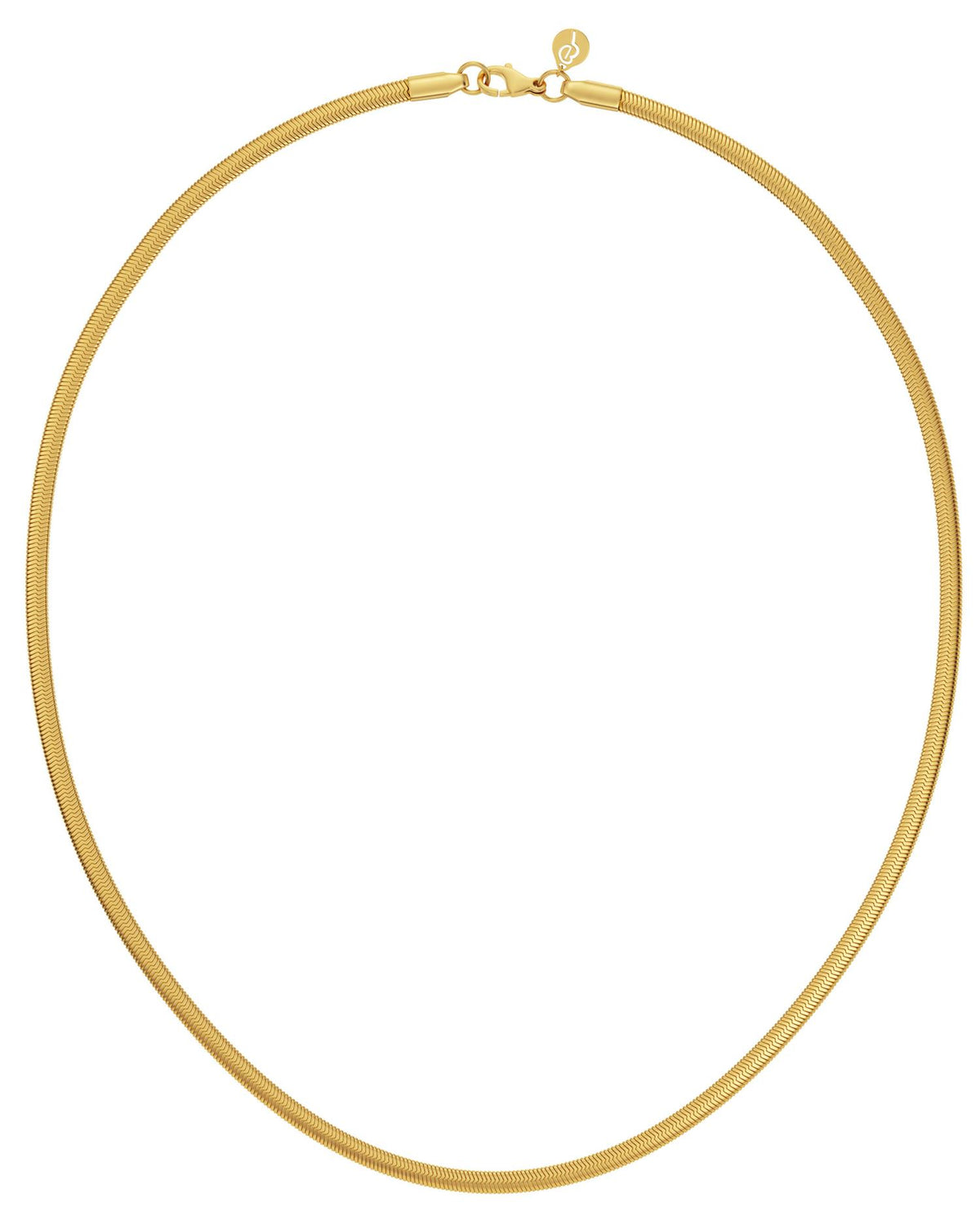 Chain Herringbone 45 Cm Gold