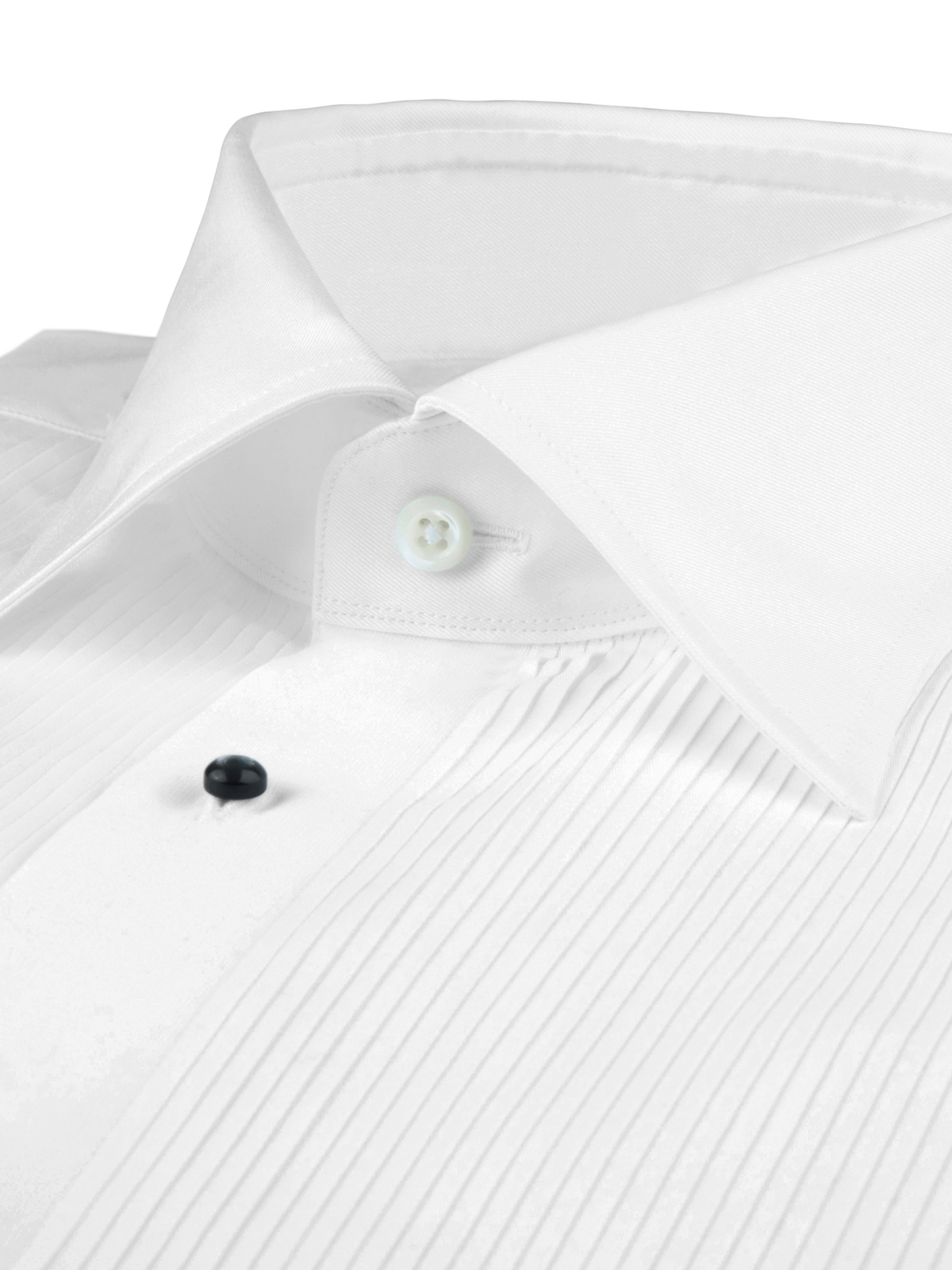Slimline, C56 Fly Front Open Pleats Dr Cuff Skjorte