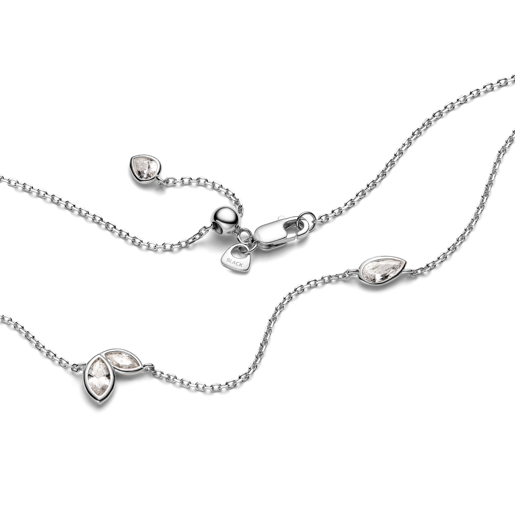 Swift Necklace 01 Silver Smykke