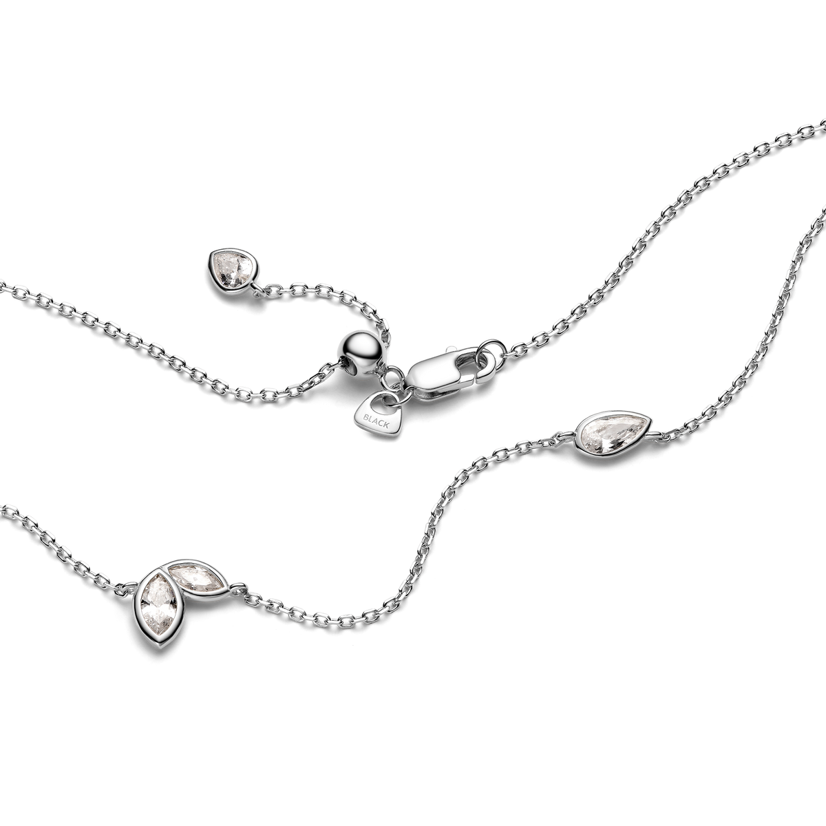 Swift Necklace 01 Silver Smykke