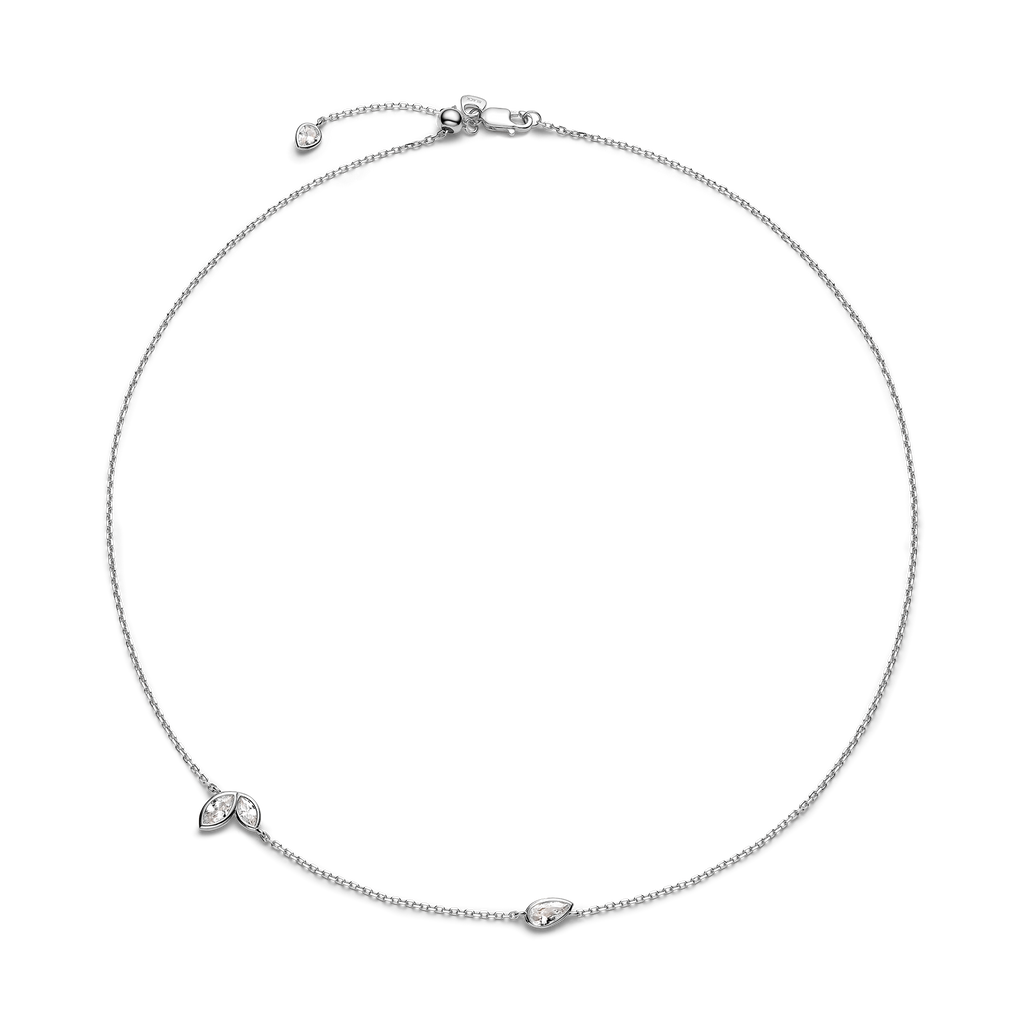 Swift Necklace 01 Silver Smykke