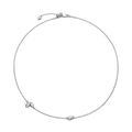 Swift Necklace 01 Silver Smykke