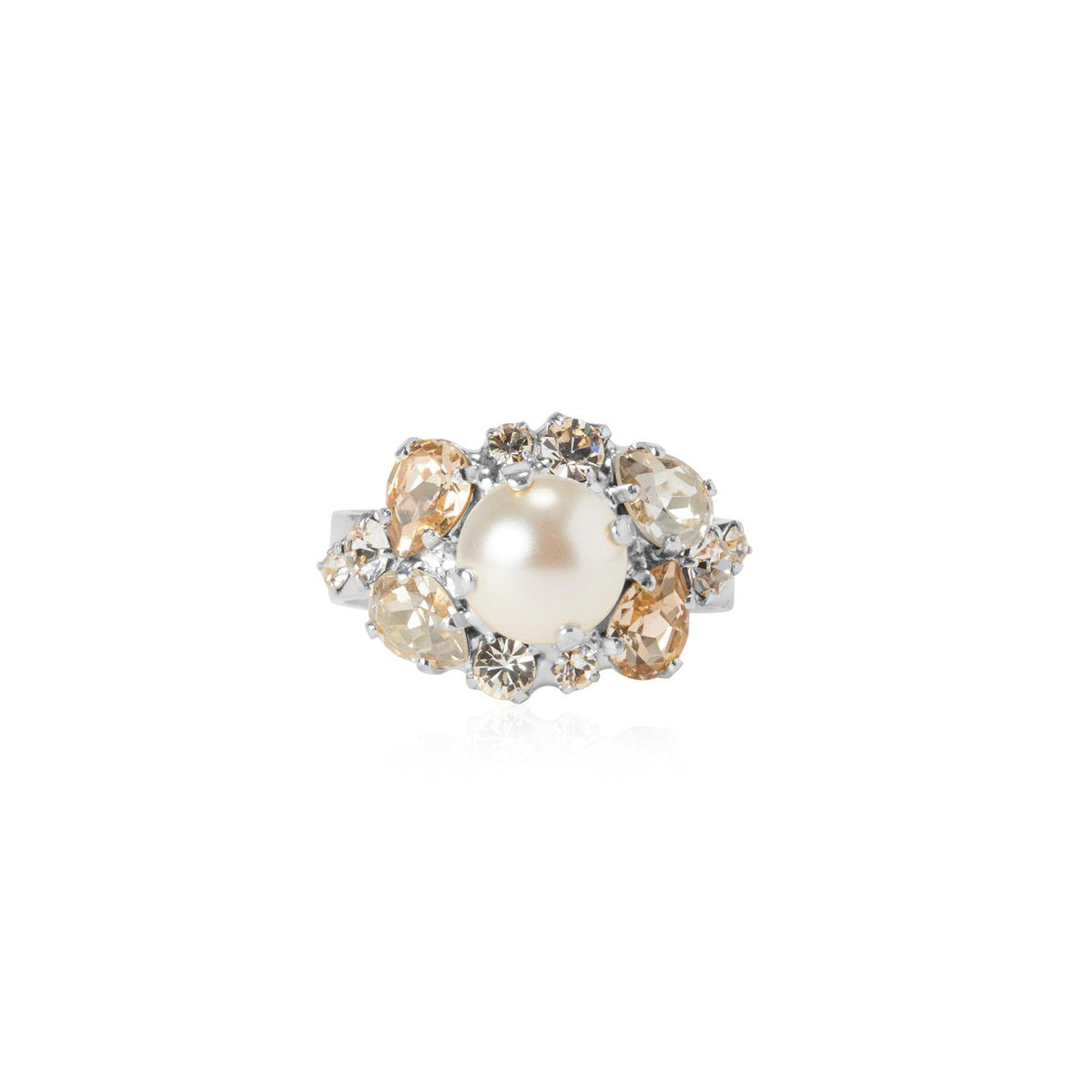 MOLLY RING RHODIUM