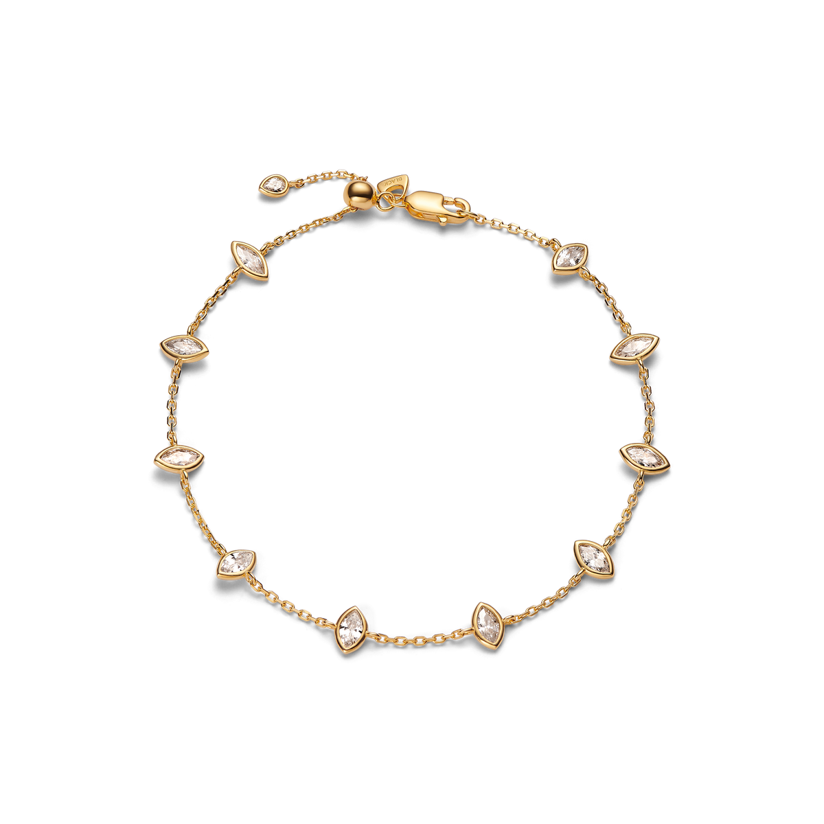 Swift Bracelet 03 Gold Armbånd