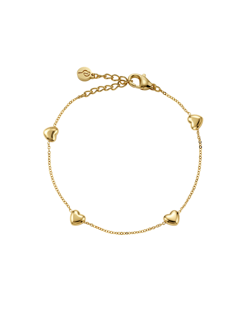 Barley Bracelet Multi Gold Armbånd
