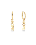 Hope Hoops Gold Ørepynt