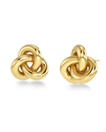 Infinity Knot Studs L Gold Ørepynt