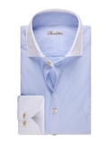 Slimline, C28 white coll & RC cuff Casual Skjorter og bluser