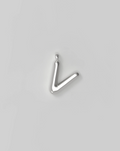 Letter Charm Small - V