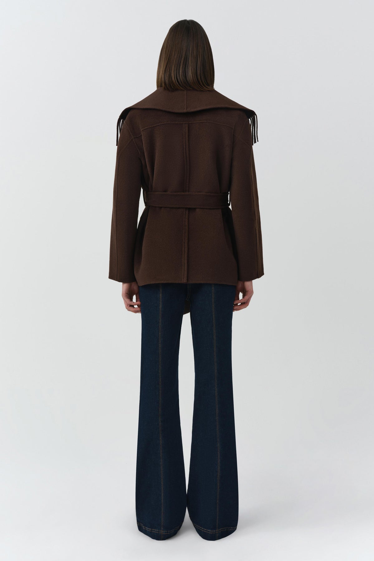 ROWEN FRINGE JACKET Yttertøy