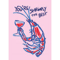 Shrimply The Best Postcard