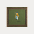 Polo Bear Wool Square Scarf