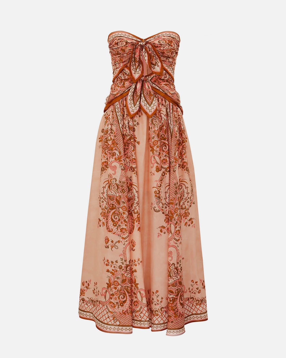 Aster Scarf Midi Dress