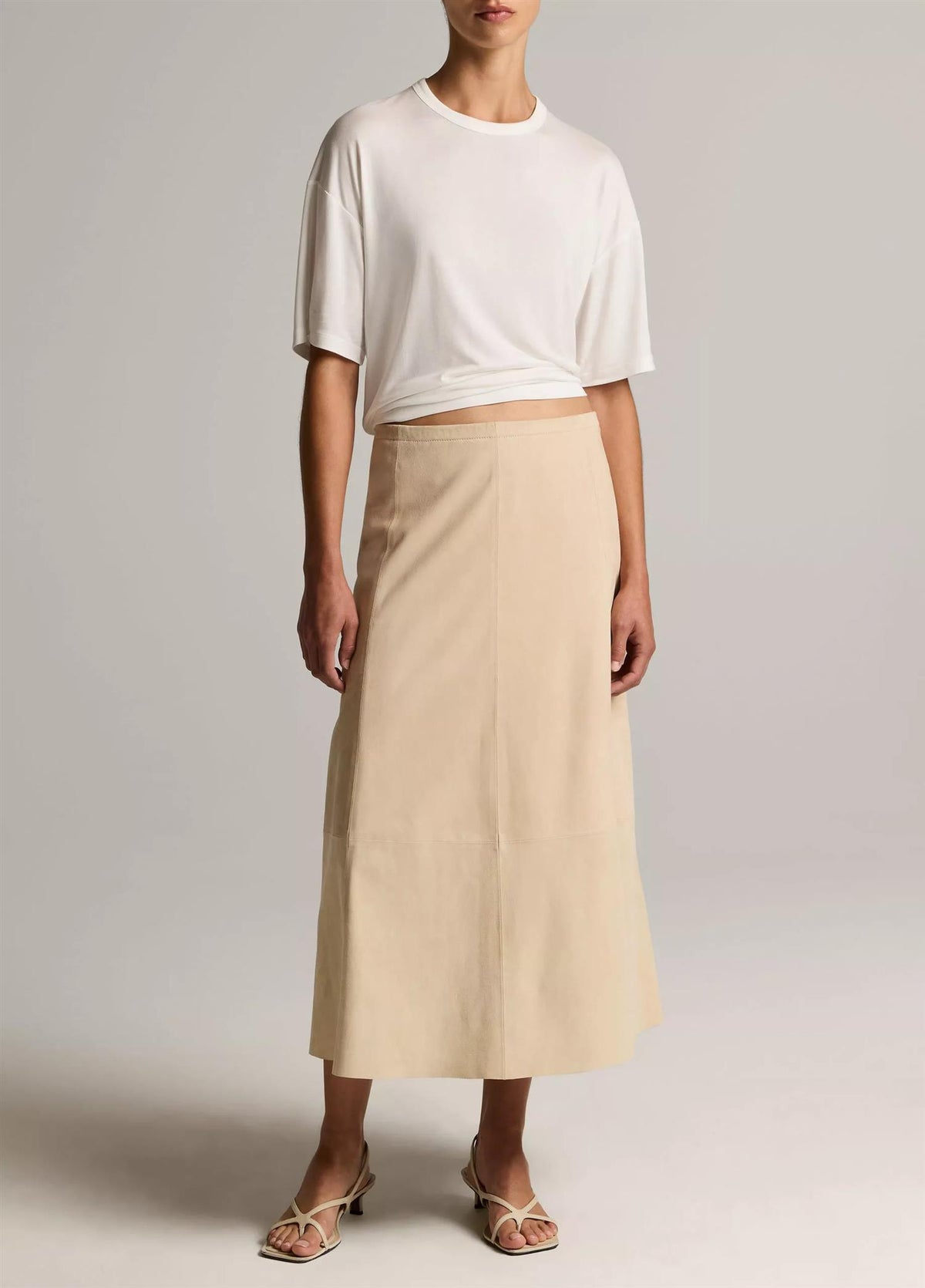 Modal-Silk Relaxed T-Shirt