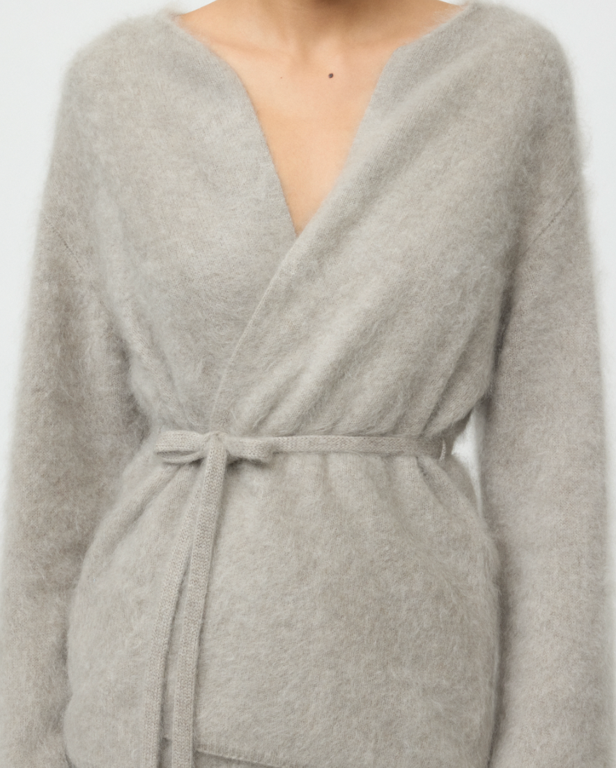 Brushed Cardigan