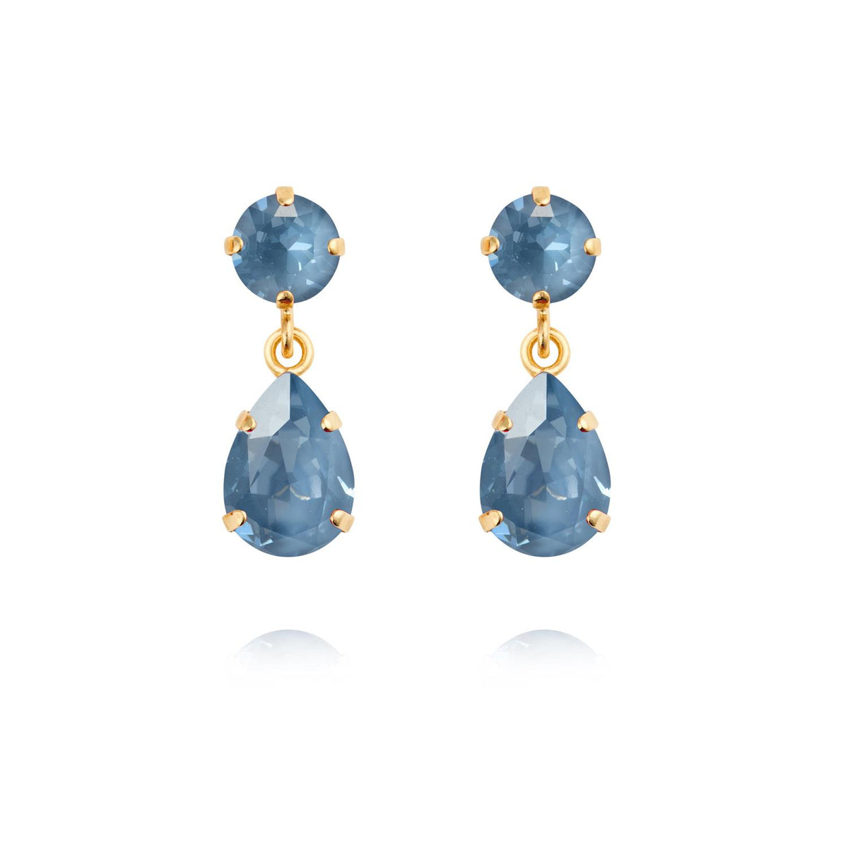 MINI DROP EARRINGS GOLD