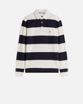 Ls Rugby Stripe Classic Polo