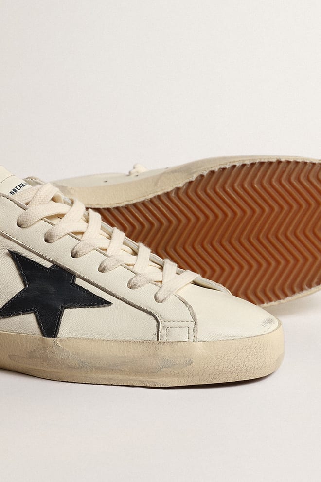 SUPER-STAR NAPPA UPPER SHINY LEATHER STAR AND HEEL