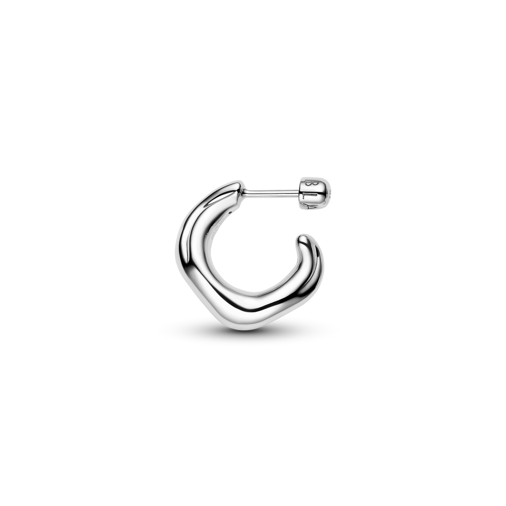 Anil Hoop Small Silver Ørepynt