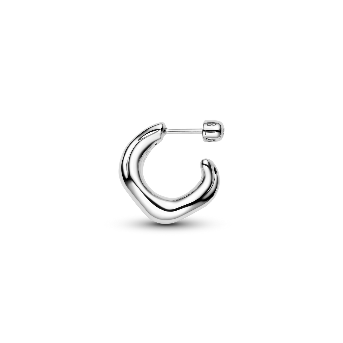 Anil Hoop Small Silver Ørepynt