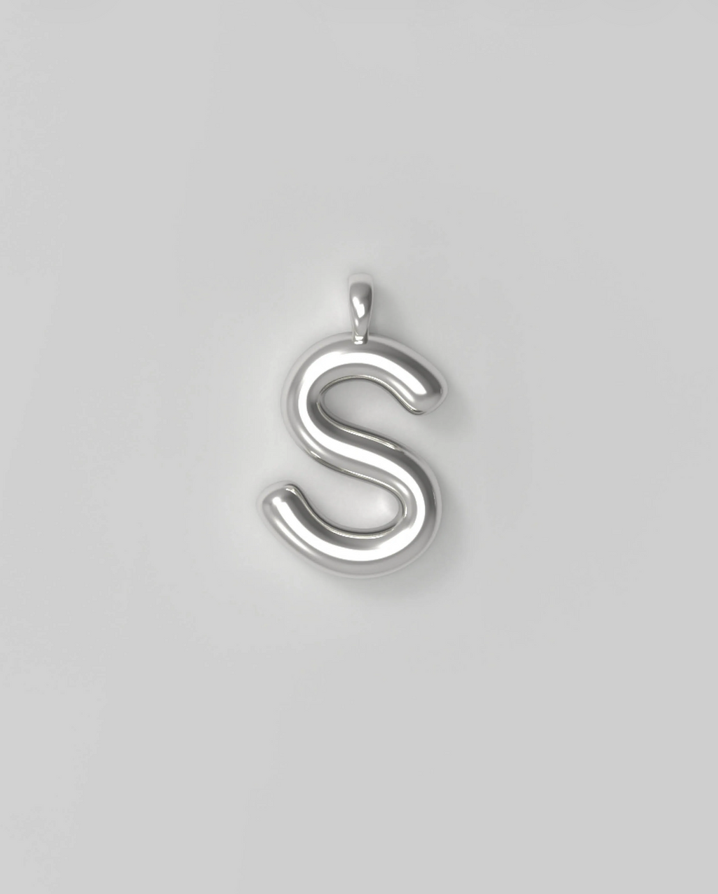 Letter Charm Large - S