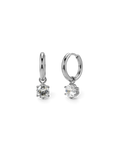 Crown Hoops Steel Ørepynt