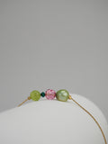 Dainty Cherry Blossom Twist Armbånd