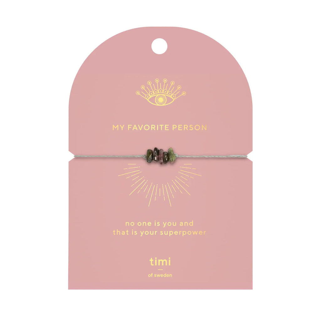 Tourmaline Chip Bracelet Armbånd