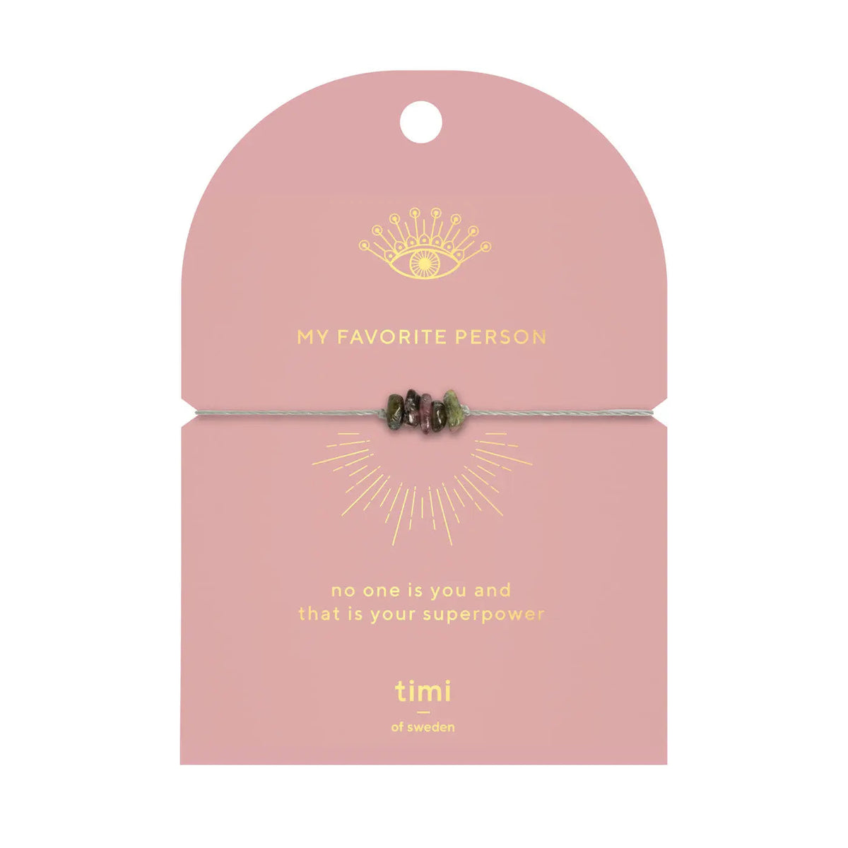 Tourmaline Chip Bracelet Armbånd