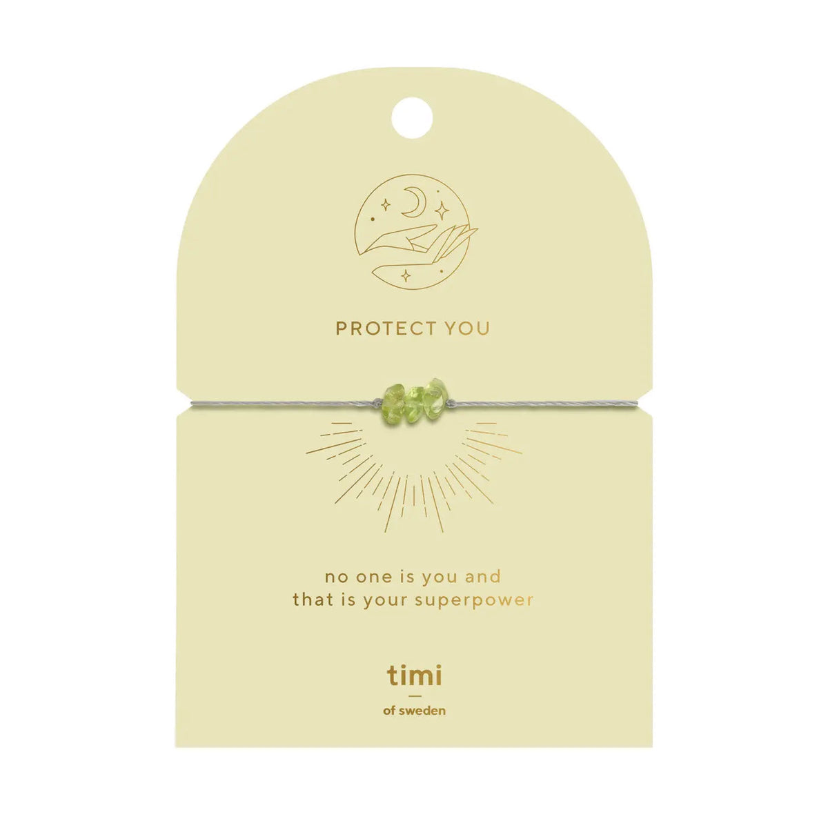 Peridot Chip Bracelet Armbånd
